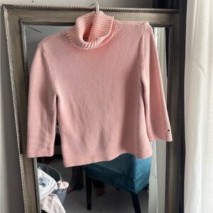 Winter clearout ❄️ Tommy Hilfiger Soft Pink Cowl Neck Sweater
